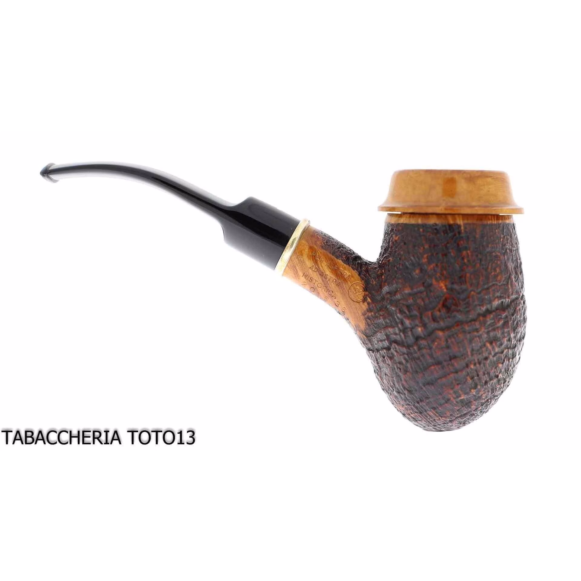 Ser Jacopo Capt Warren in radica sabbiata - Pipe