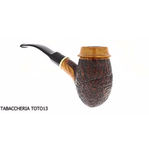 Ser Jacopo Capt Warren in radica sabbiata - Pipe