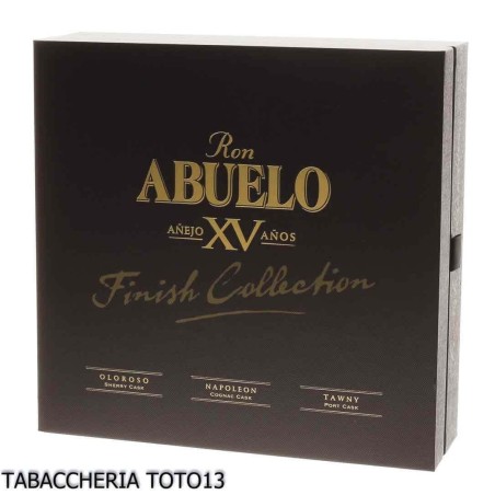 Abuelo pack de 3 bouteilles au fini fût de rhum vol.40% Cl.20 - Spiritueux - Mélasse