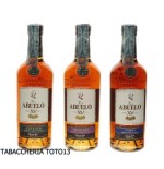 Abuelo-Packung mit 3 Flaschen Rum Cask Finish vol.40% Cl.20 - Destilliert