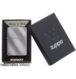 Zippo Regular Diagonal Weave Diagonal gebürstetem Chrom - Feuerzeuge