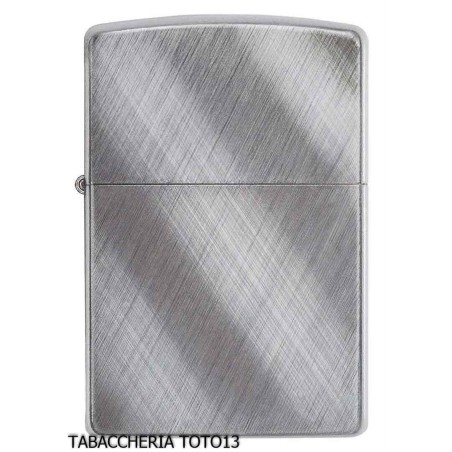 Zippo Regular Diagonal Weave Diagonal gebürstetem Chrom - Feuerzeuge