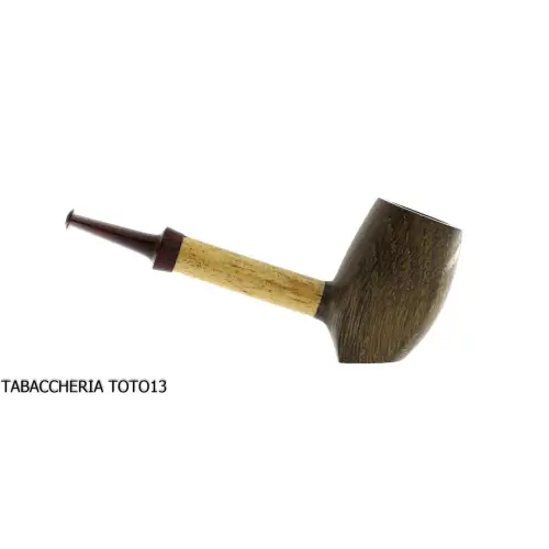 Sauro Stand Up Pipa hecha de madera muerta y bambú - Pipas de Tabaco