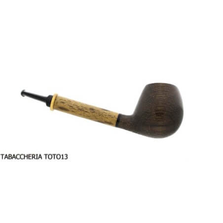 Sauro Pipe Apple in morta e Bamboo - Sauro Pipe