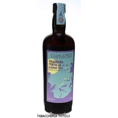 Demerara Vertical 03-04 Samaroli Vol.45% Cl.70 - Destilliert
