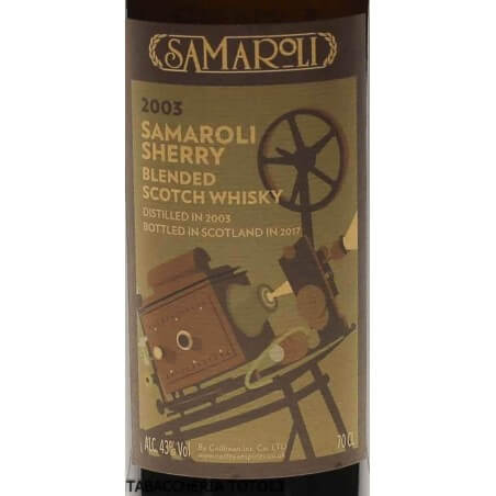 Samaroli Sherry Blended Malt Whisky Vol.43% Cl.70 SAMAROLI Whisky Whisky