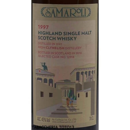 Samaroli Clynelish Highland Single Malt Whisky 19y.o.Vol.45% Cl.70 - Clynelish Distillery