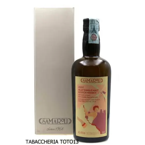 Samaroli Caol Ila Islay single Malt Whisky Vol.45% Cl.50 - Spiritueux - Orge