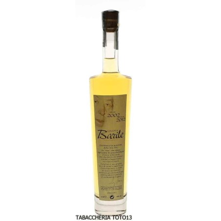 Grappa ámbar de la destilería Dolcetto Luigi Barile de 10 años Vol.43% Cl.50 - Licores