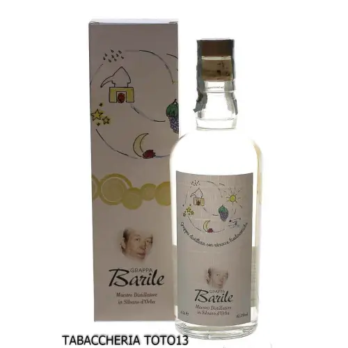 Bio-Grappa aus der Luigi Barile-Brennerei Vol.42% Cl.50 - Destilliert