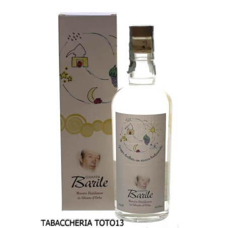 Grappa blanche Bio Distillerie Luigi Barile Vol.42% Cl.50 BARILE DISTILLERIA Grappe