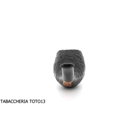 Il Ceppo tobacco pipe in the shape of a black sandblasted grade 1 - Tobacco Pipes - Molasses