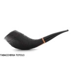 Il Ceppo Tabakpfeife in Form einer schwarzen sandgestrahlten Sorte 1 - Tabakpfeifen