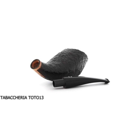 Il Ceppo Tabakpfeife in Form einer schwarzen sandgestrahlten Sorte 1 - Tabakpfeifen