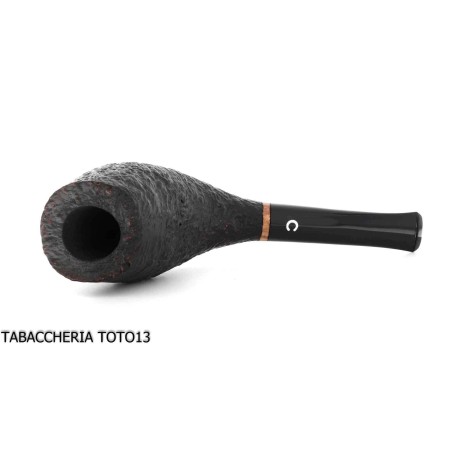 Il Ceppo Tabakpfeife in Form einer schwarzen sandgestrahlten Sorte 1 - Tabakpfeifen