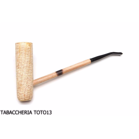 Missouri Meerschaum General MacArthur bent - Tobacco Pipes - Cob
