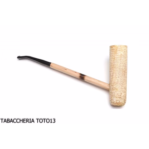 Missouri Meerschaum General MacArthur bent - Tobacco Pipes - Cob