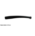 Gebogenes Mundstück aus schwarzem Methacrylat für Maiskolbenpfeife - Zubehör für Tabakpfeifen