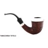 Ser Jacopo R1 rusticated calabash pipe with silver ferrule and top Ser Jacopo Pipe