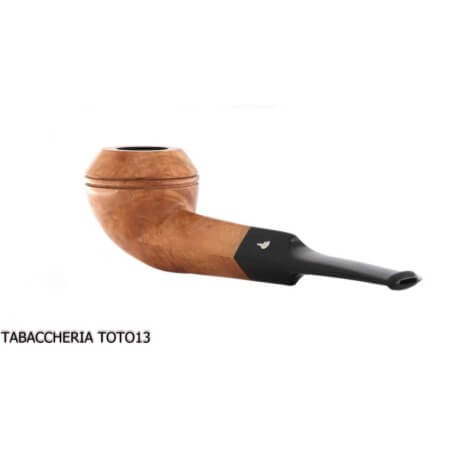 Mastro Geppetto Bulldog shaped tobacco pipe in natural briar Mastro Geppetto Pipe Mastro Geppetto