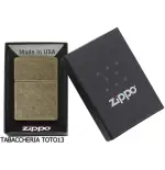 Zippo Brass in ottone anticato scuro - Accendini