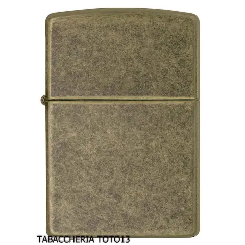 Zippo Brass in ottone anticato scuro - Accendini