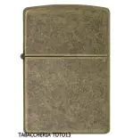 Zippo Brass in ottone anticato scuro - Accendini