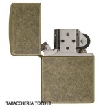 Zippo antique brass dark - Lighters - Brass