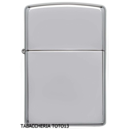 Zippo pulido regular de cromo mod. 250-Encendedores Zippo