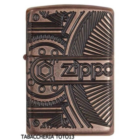 zippo Antique Copper Armor Case アンティーク コッパー アーマー 