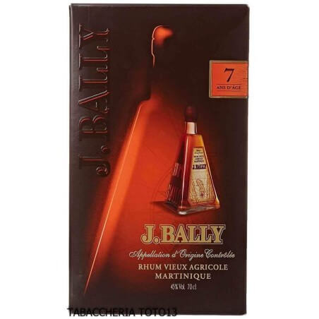J. Bally 7 Anni A.O.C. Bottiglia Piramides Vol.45% Cl.70 J. Bally Distillery Rhum Rhum