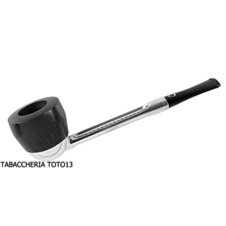 Falcon clásico pipa recto con base de aluminio y 2 cabezas surtidas - Pipas de Tabaco