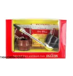 Falcon Classic Pfeife gerade mit Aluminiumboden und 2 verschiedenen Köpfen - Tabakpfeifen
