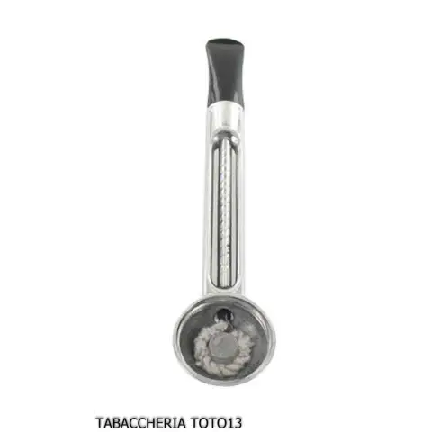 Falcon Classic Pfeife gerade mit Aluminiumboden und 2 verschiedenen Köpfen - Tabakpfeifen