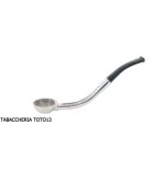 Classic curve Falcon pipe with aluminum base and 2 assorted heads-Falcon