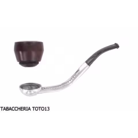 Classic Curve Falcon Pfeife mit Aluminiumboden und 2 verschiedenen Köpfen - Falcon - BPM int. Falcon Pipes UK