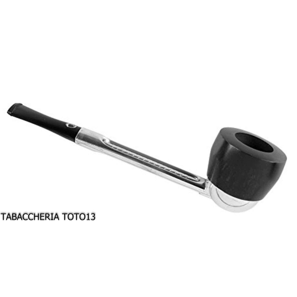 Falcon clásico pipa recto con base de aluminio y 2 cabezas surtidas - Pipas de Tabaco