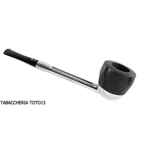 Falcon Classic Pfeife gerade mit Aluminiumboden und 2 verschiedenen Köpfen - Tabakpfeifen