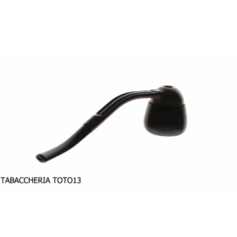 Pipa Falcon Extra curva con base alluminio brunito e 2 teste assortite-Falcon
