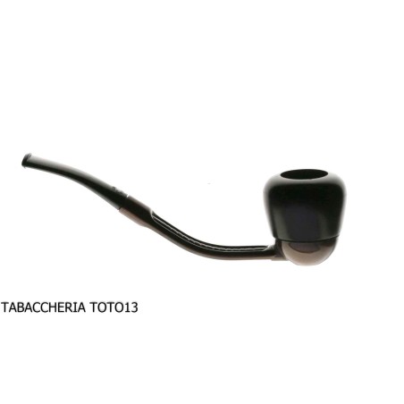 Pipa Falcon de curva extra con base de aluminio pulido y 2 cabezales surtidos - Pipas de Tabaco