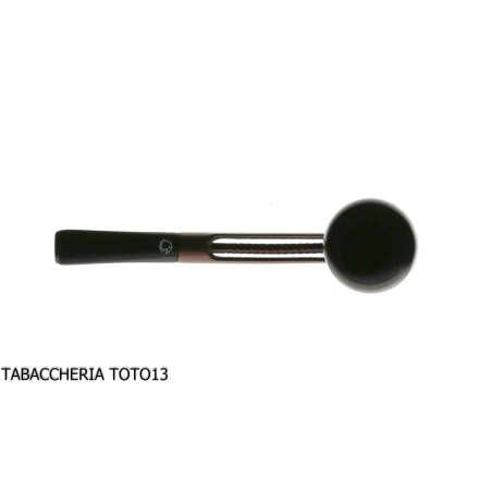 Pipa Falcon de curva extra con base de aluminio pulido y 2 cabezales surtidos - Pipas de Tabaco