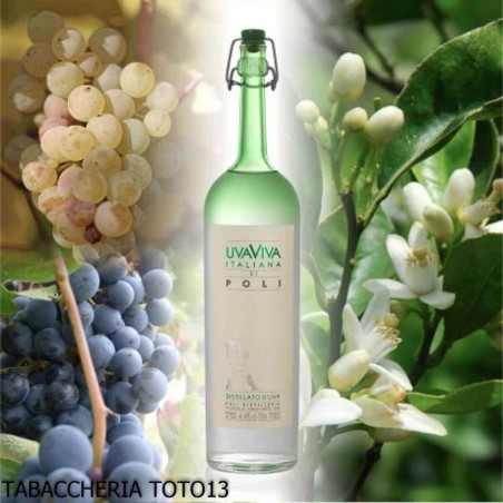 UvaViva Di Poli Vol.40% Cl.70 Traubendestillat - Destilliert