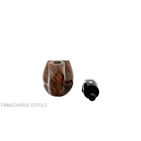 Fiamma di Re Pipa de billar doblada en brillante briar 1 corona - Pipas de Tabaco
