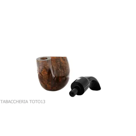 Fiamma di Re Bent billiard in radica lucida 1 corona - Pipe