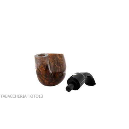 Fiamma di Re Pipa de billar doblada en brillante briar 1 corona - Pipas de Tabaco