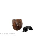 Fiamma di Re Pipa de billar doblada en brillante briar 1 corona - Pipas de Tabaco