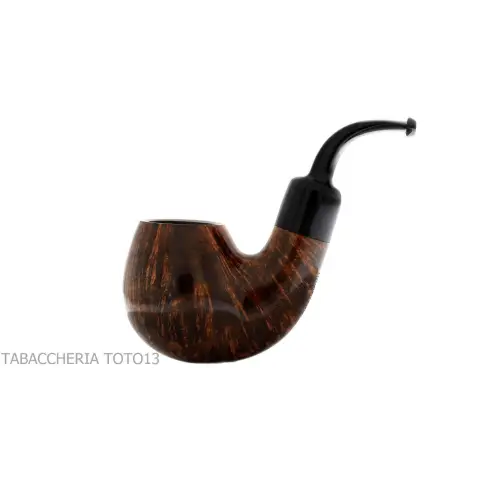 Fiamma di Re Bent billiard in radica lucida 1 corona - Pipe