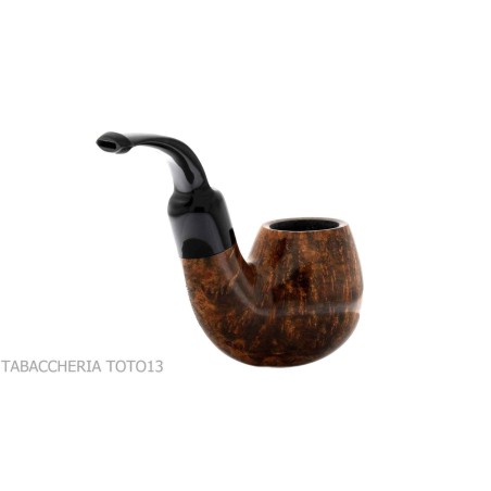 Fiamma di Re Pipa de billar doblada en brillante briar 1 corona - Pipas de Tabaco