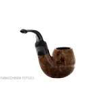 Fiamma di Re Bent billiard in radica lucida 1 corona - Pipe