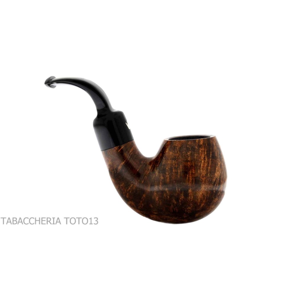 Fiamma di Re Pipa de billar doblada en brillante briar 1 corona - Pipas de Tabaco